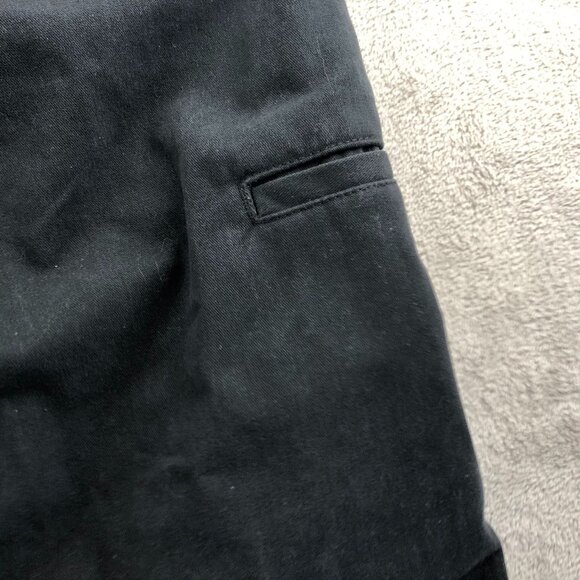 Wrangler Men's Workwear Pants Size 38x26 Hemmed Black Straight Leg Casual - Picture 13 of 16